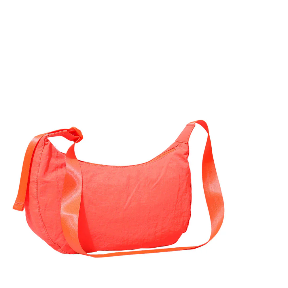 Vibrant Pink Canvas Shoulder Bag