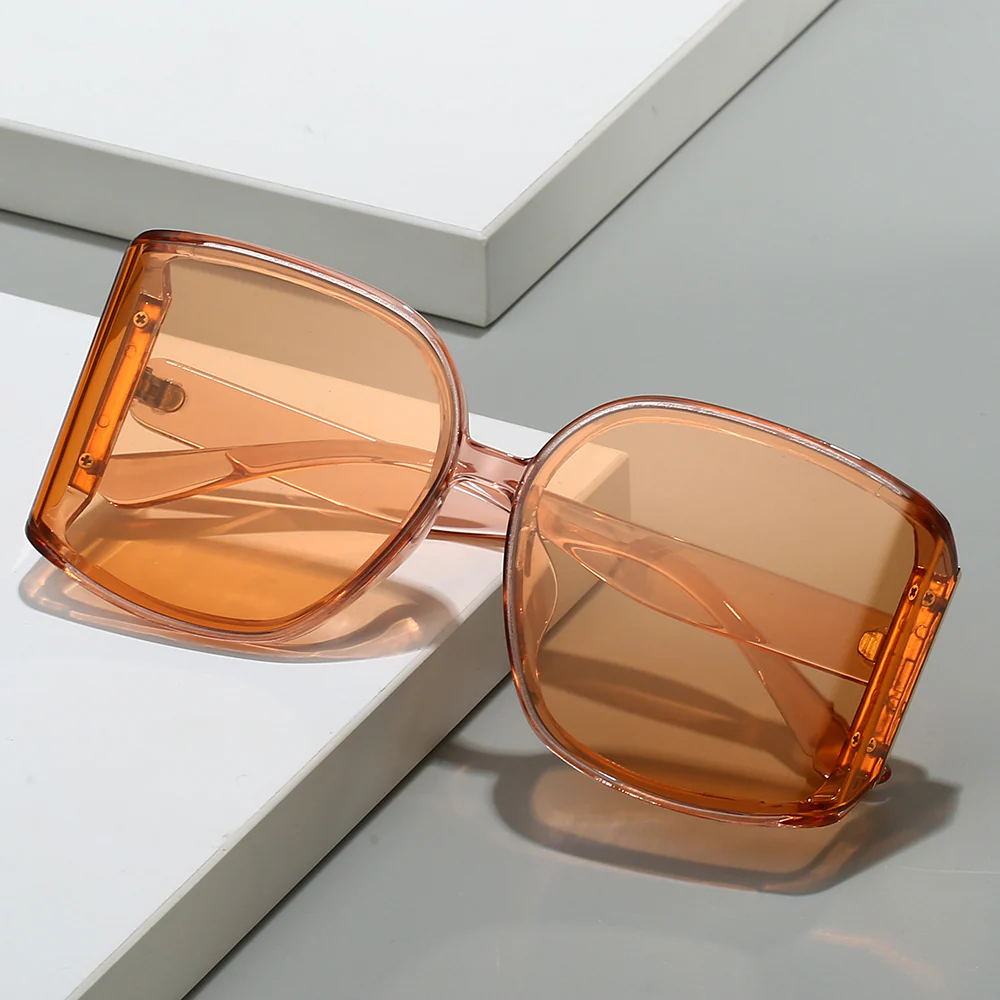 Stylish Amber Tinted Glasses