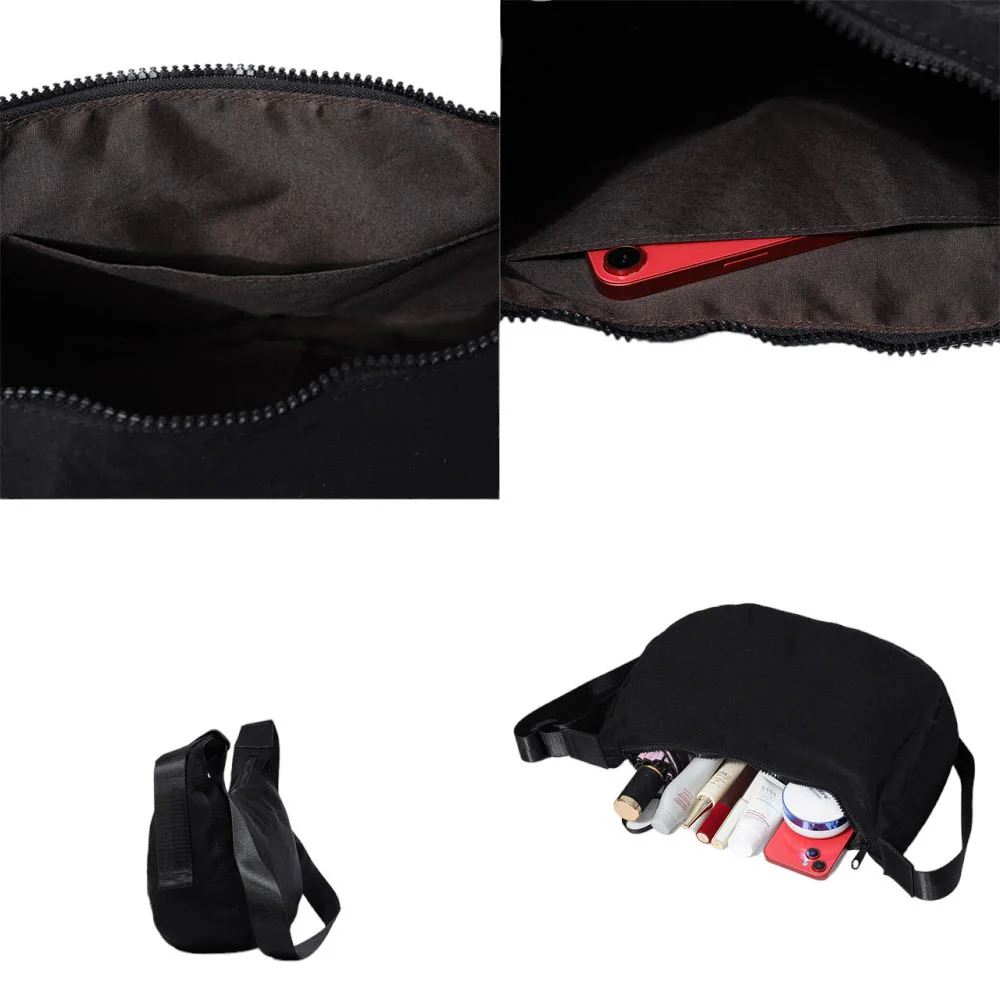 Vibrant Pink Canvas Shoulder Bag