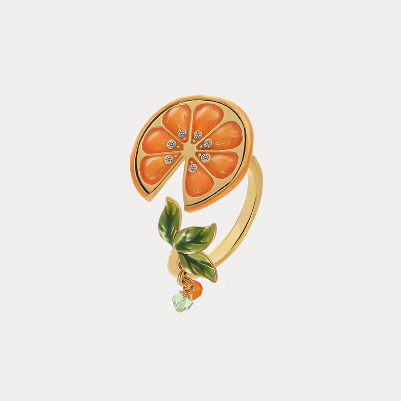 Vibrant Citrus Delight Ring