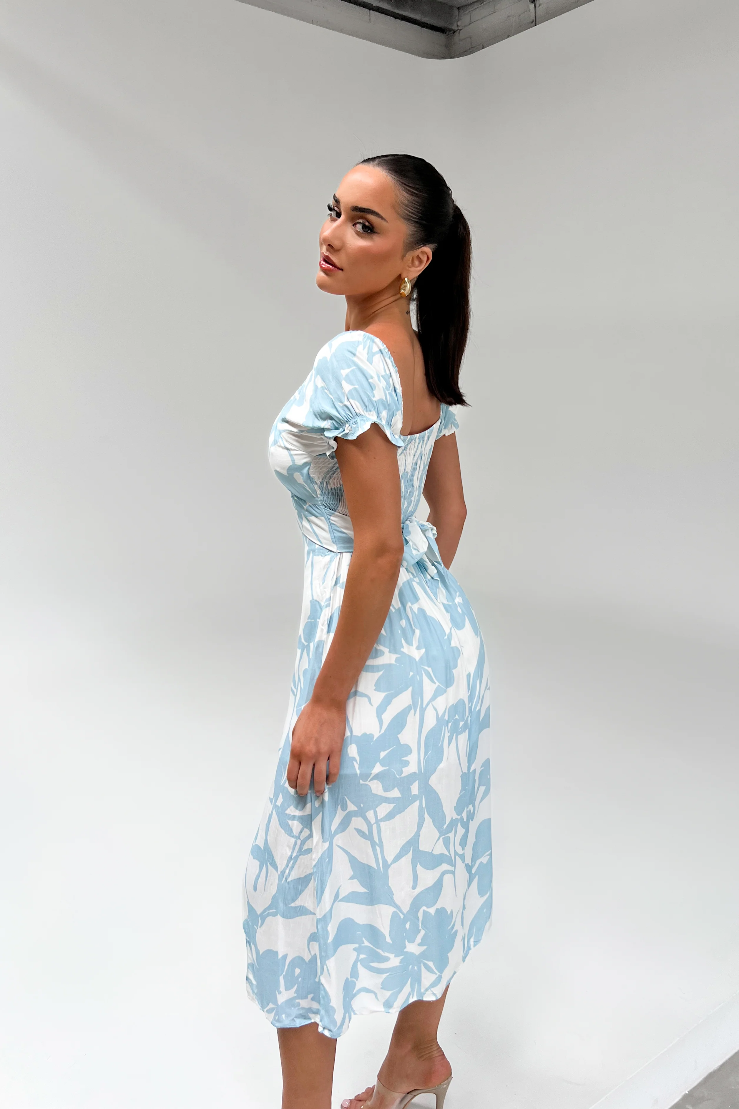 Elegant Floral Summer Dress