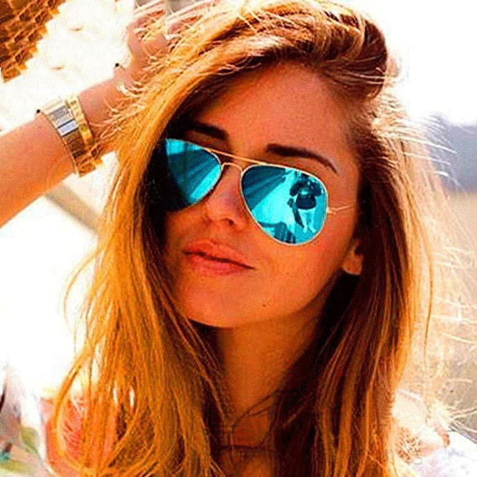 Stylish Round Frame Eyewear