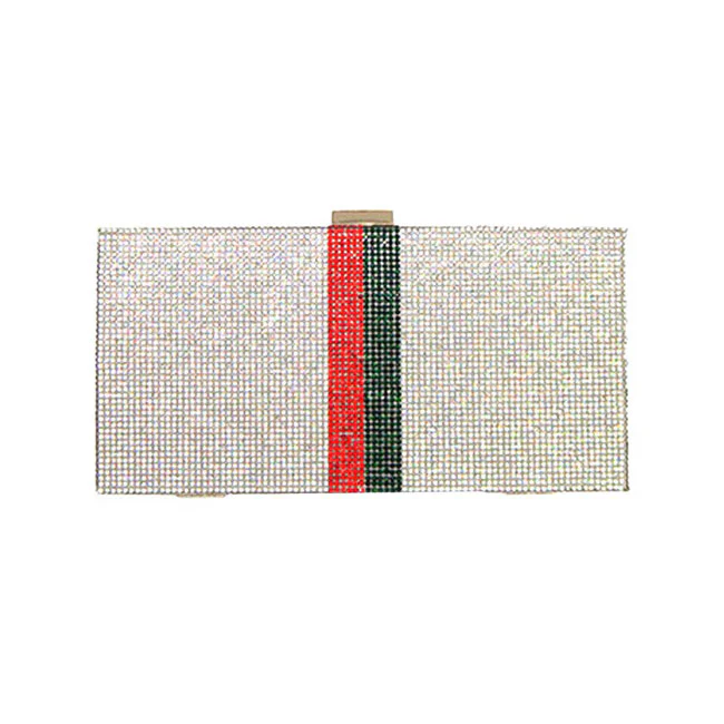 Elegant Metallic Clutch Bag