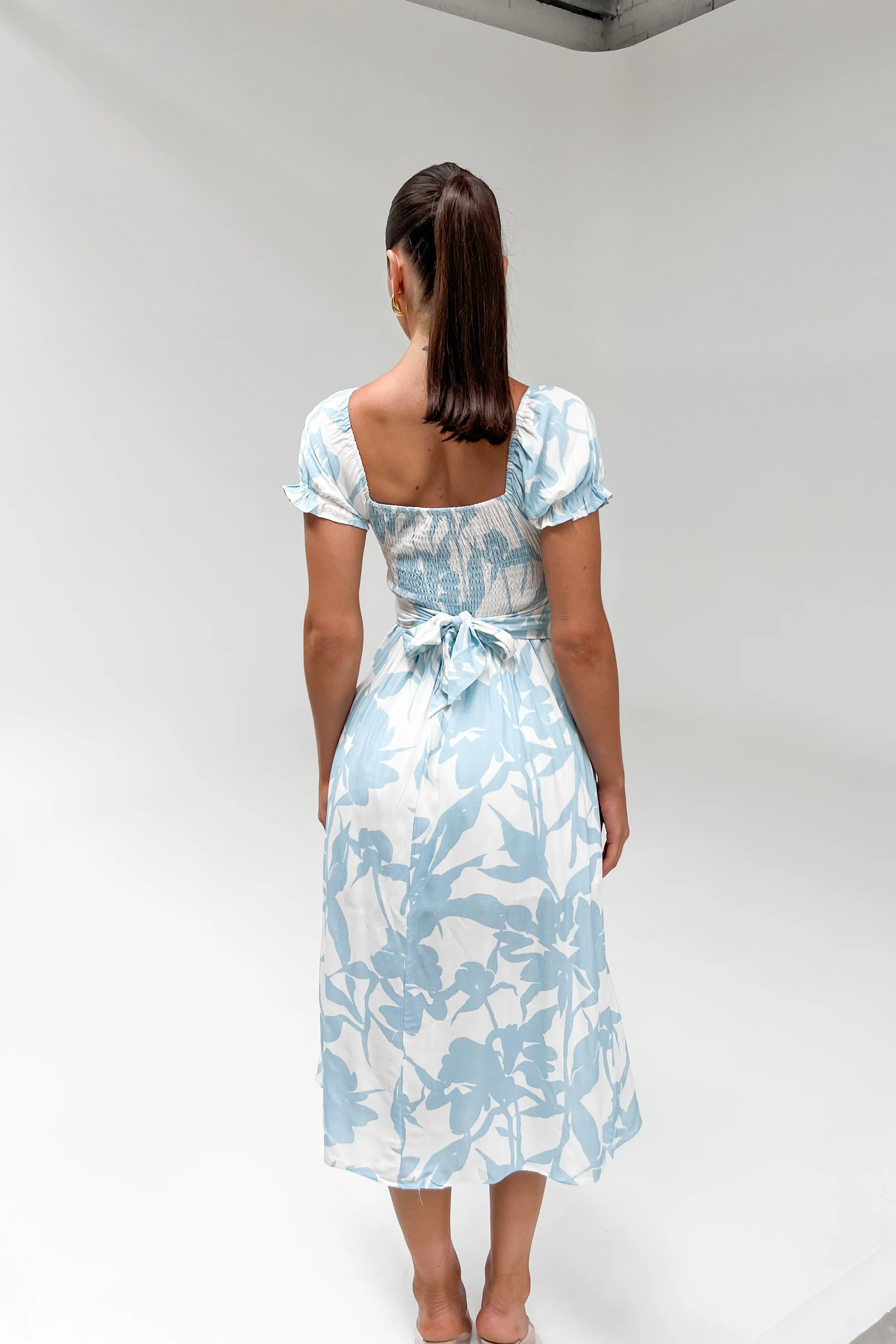 Elegant Floral Summer Dress