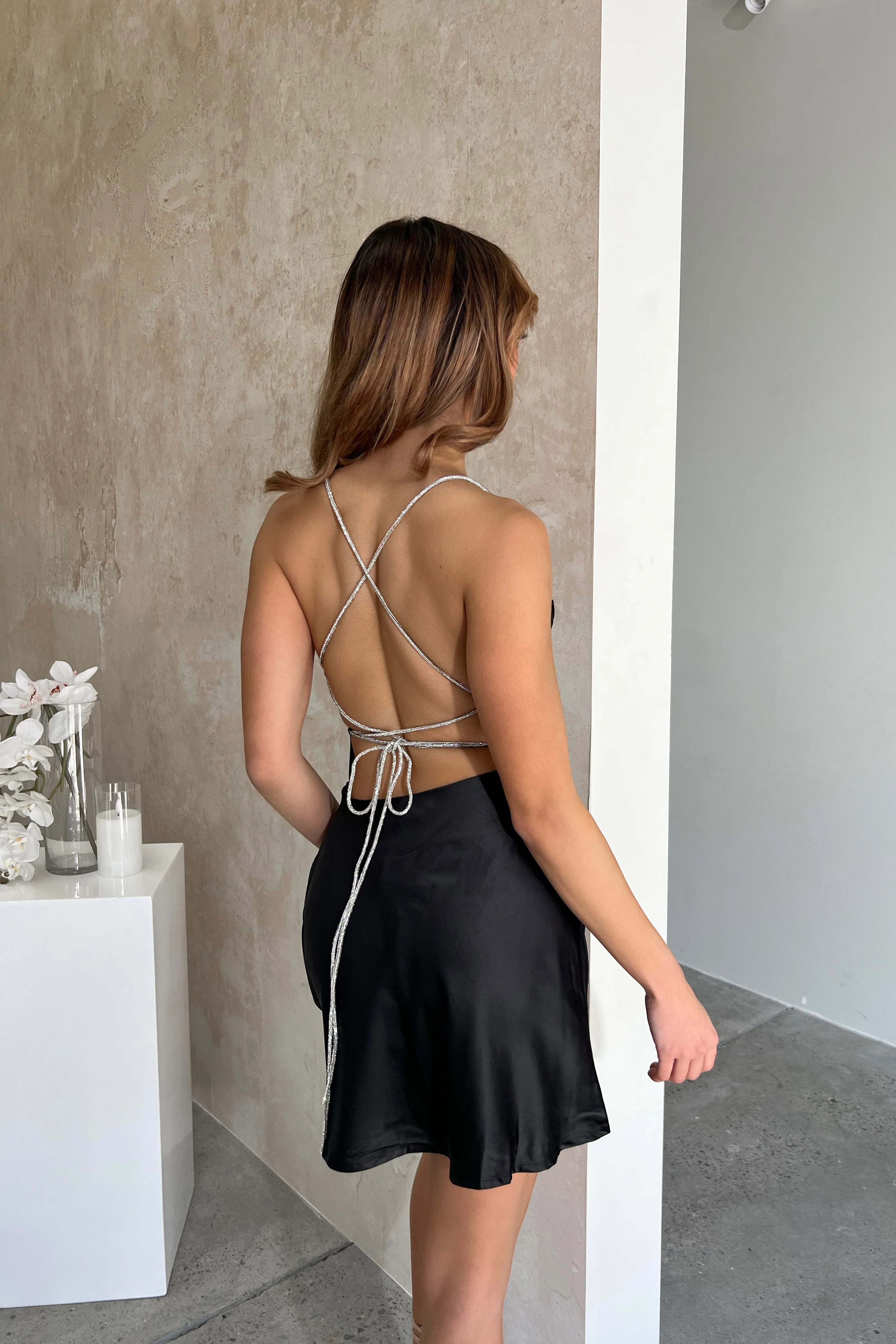 Elegant Satin Slip Dress