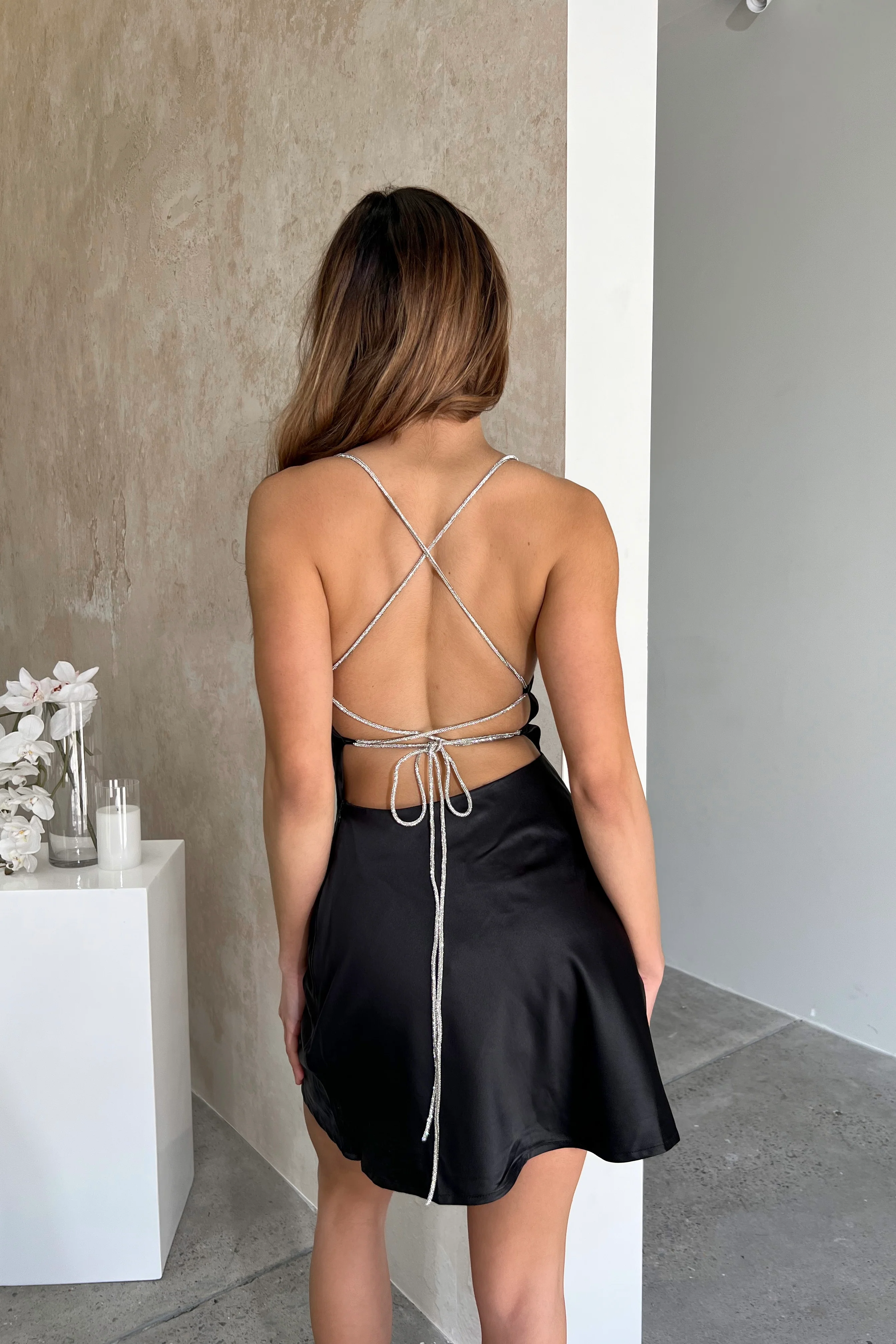 Elegant Satin Slip Dress