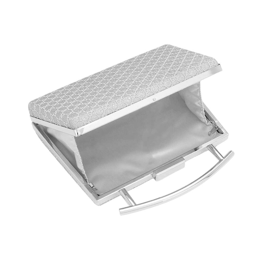 Elegant Beige Patterned Handbag