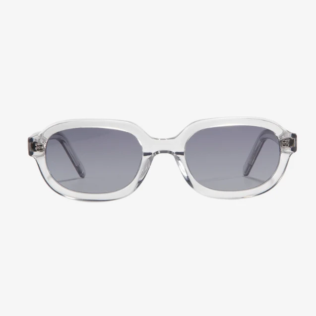 Clear Oval Frame Fashion Glasses